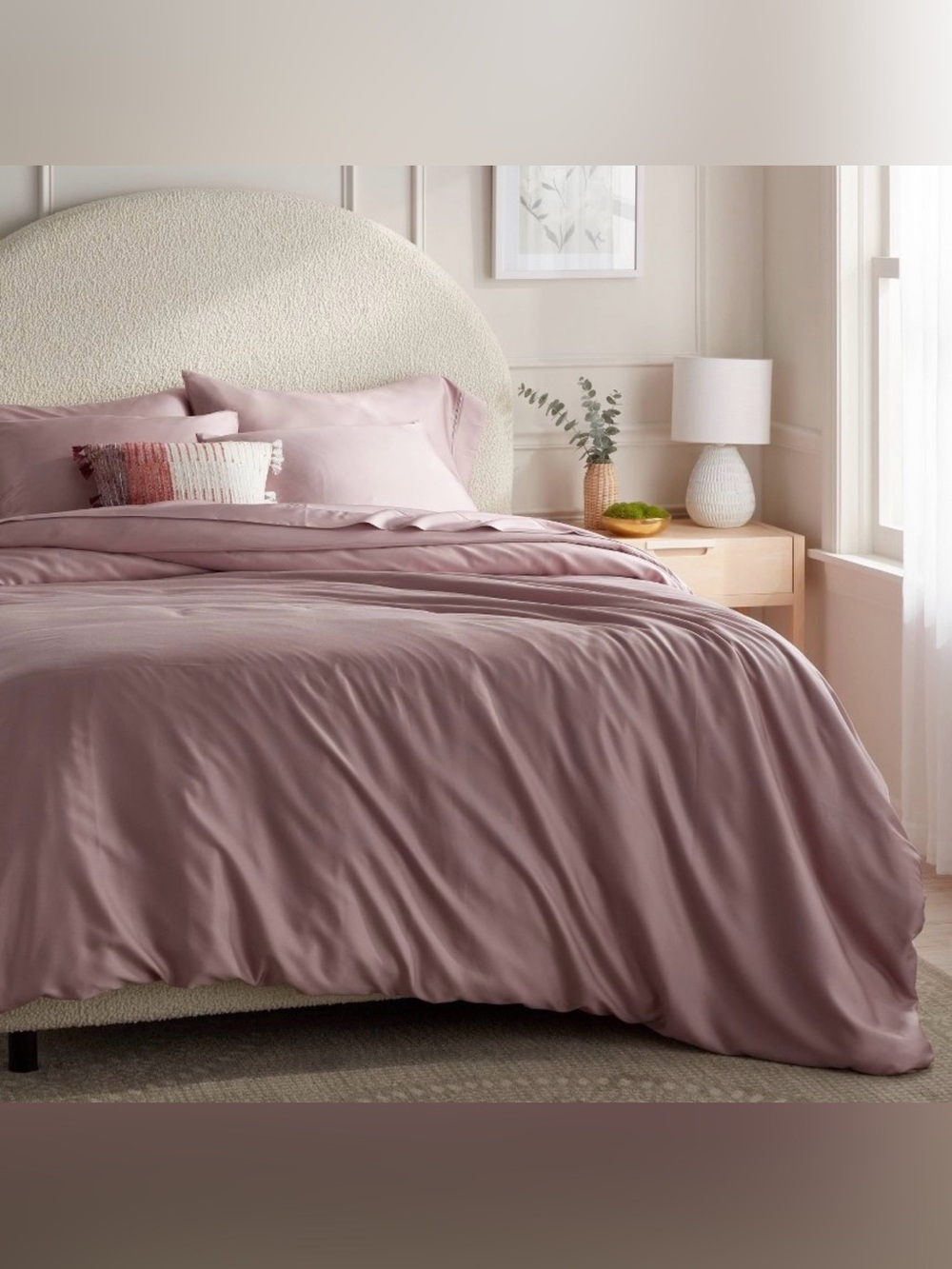 TENCEL™ Duvet Cover Set - Threshold Cooling Satin Weave, OEKO-TEX Certified